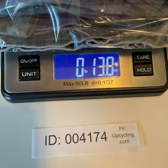 VTG Y2K My Weekend Clothes Pleated Mini Denim Wrap Skirt Buckle Grunge - Picture 12 of 12